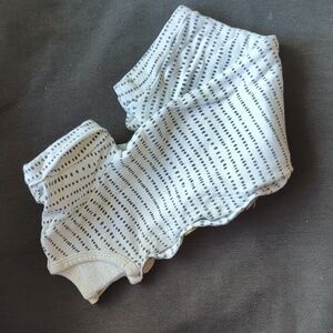 Childhoods White and Black Dot Baby Romper 2t